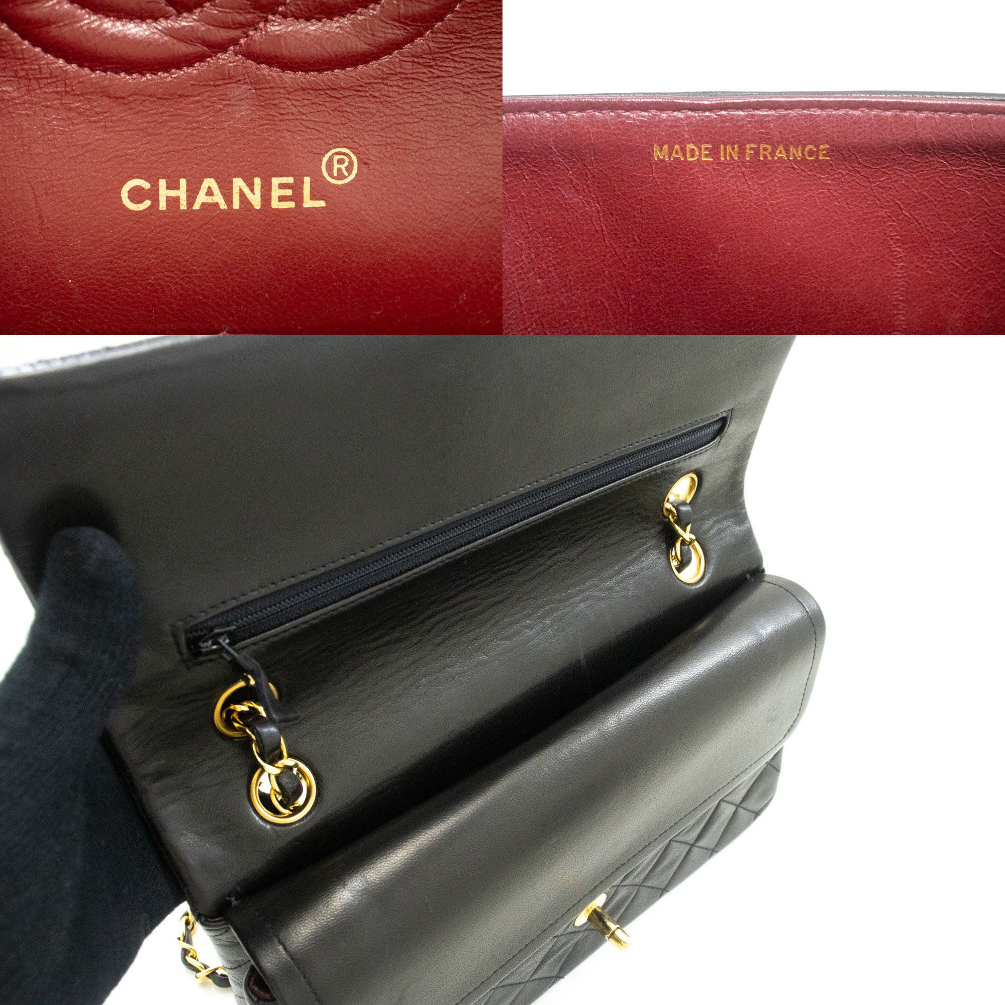 Chanel Black Leather Shoulder Bag (Pre-Owned) Size ONE SIZE - 8 Thumbnail