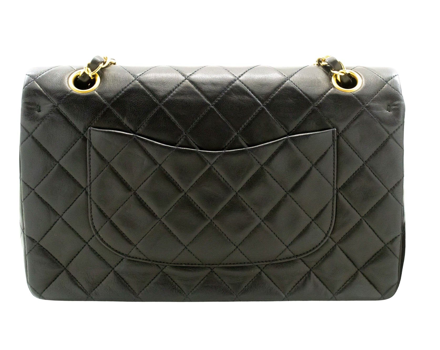 Chanel Black Leather Shoulder Bag (Pre-Owned) Size ONE SIZE - 2 Thumbnail