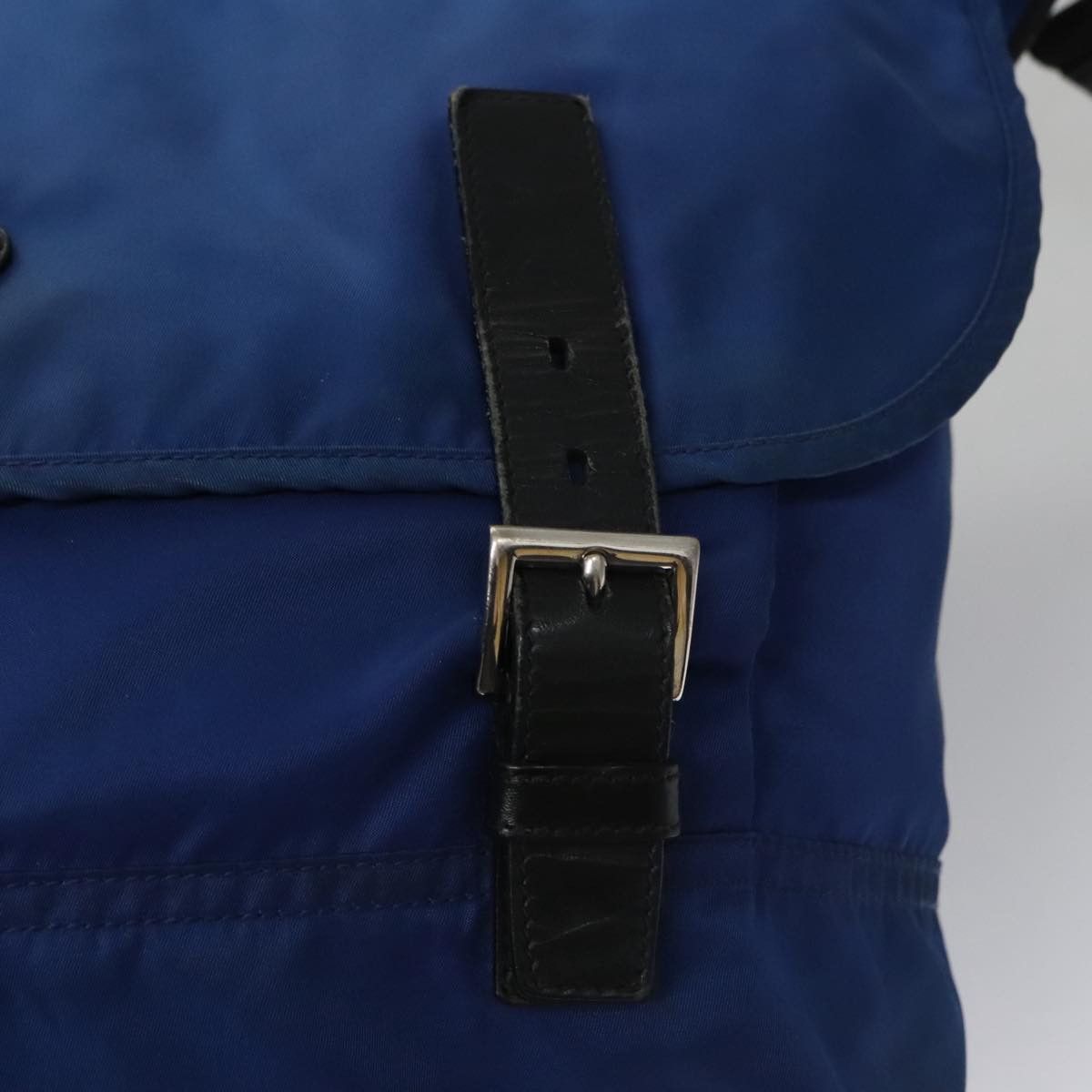 Prada Tessuto Blue Synthetic Shoulder Bag (Pre-Owned) Size ONE SIZE - 12 Thumbnail