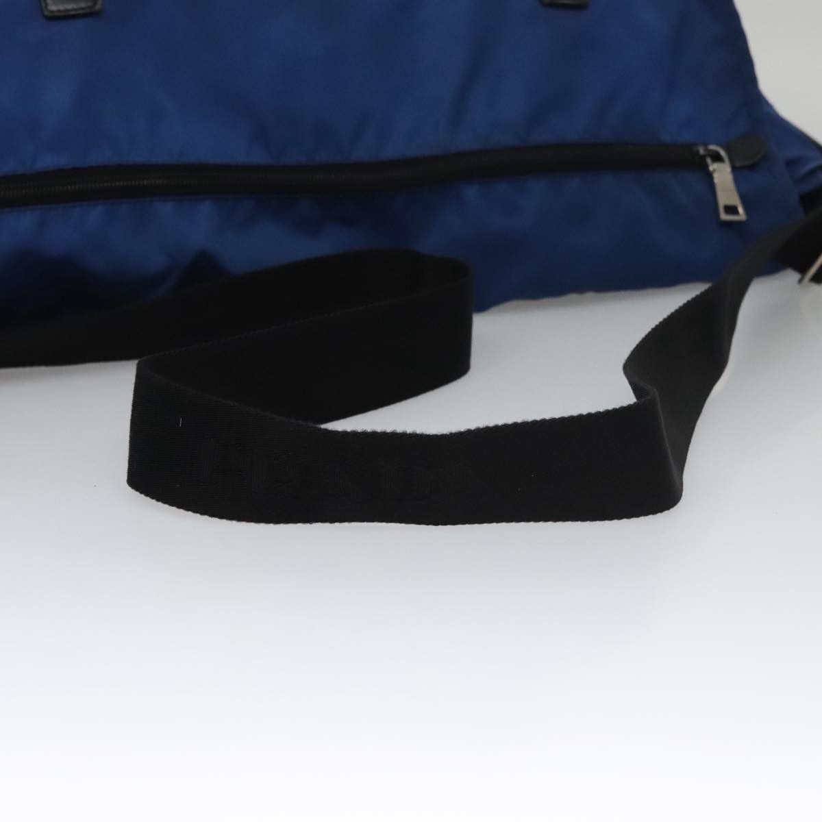 Prada Tessuto Blue Synthetic Shoulder Bag (Pre-Owned) Size ONE SIZE - 5 Thumbnail