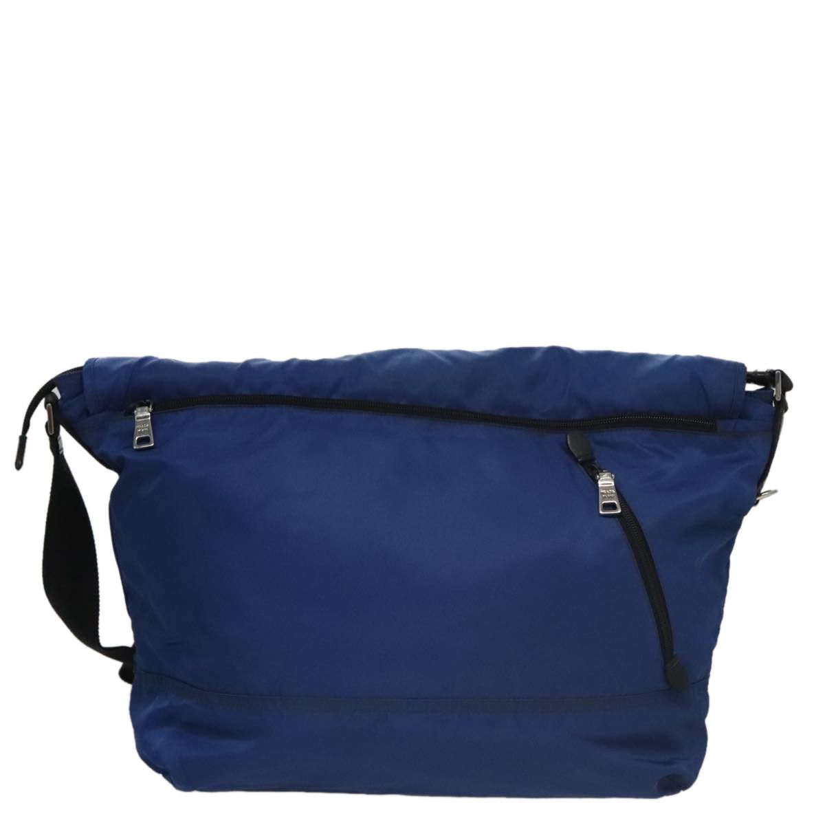 Prada Tessuto Blue Synthetic Shoulder Bag (Pre-Owned) Size ONE SIZE - 2 Thumbnail