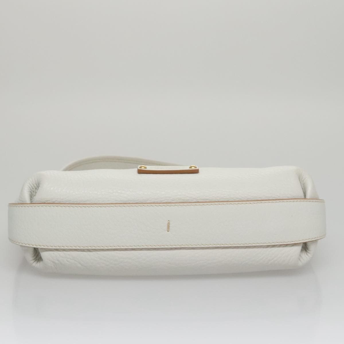 Salvatore Ferragamo White Leather Shoulder Bag (Pre-Owned) Size ONE SIZE - 19 Thumbnail