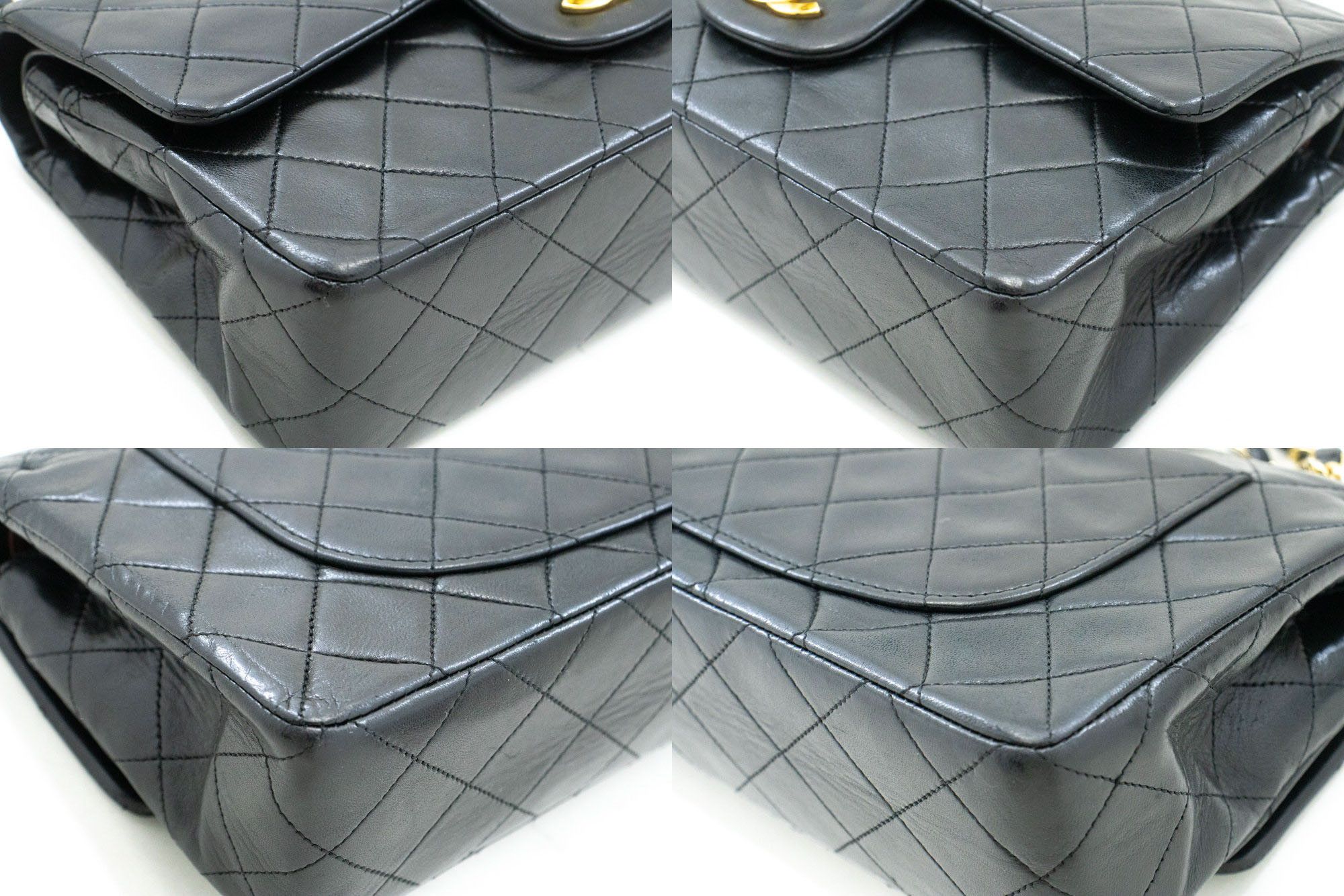 Chanel Black Leather Shoulder Bag (Pre-Owned) Size ONE SIZE - 5 Thumbnail
