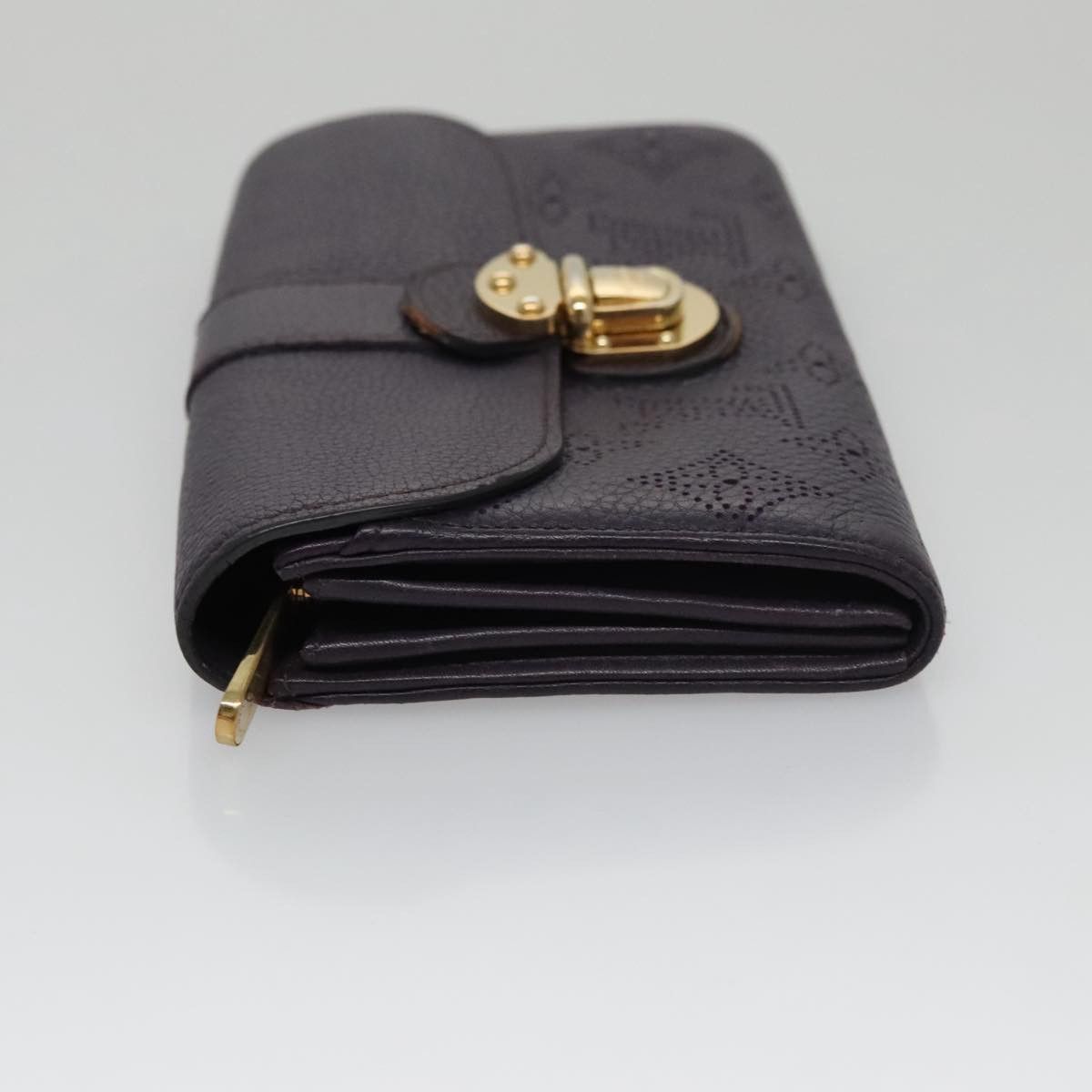 Louis Vuitton Amelia Purple Leather Wallet (Pre-Owned) Size ONE SIZE - 3 Thumbnail