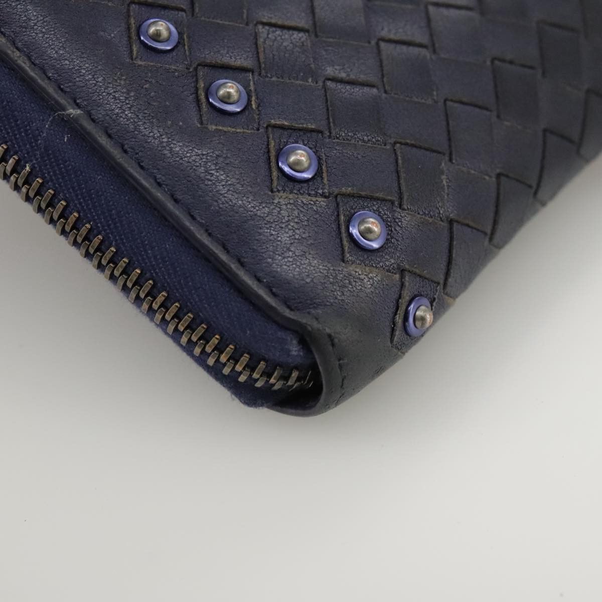 Bottega Veneta Intrecciato Black Leather Wallet (Pre-Owned) Size ONE SIZE - 9 Thumbnail
