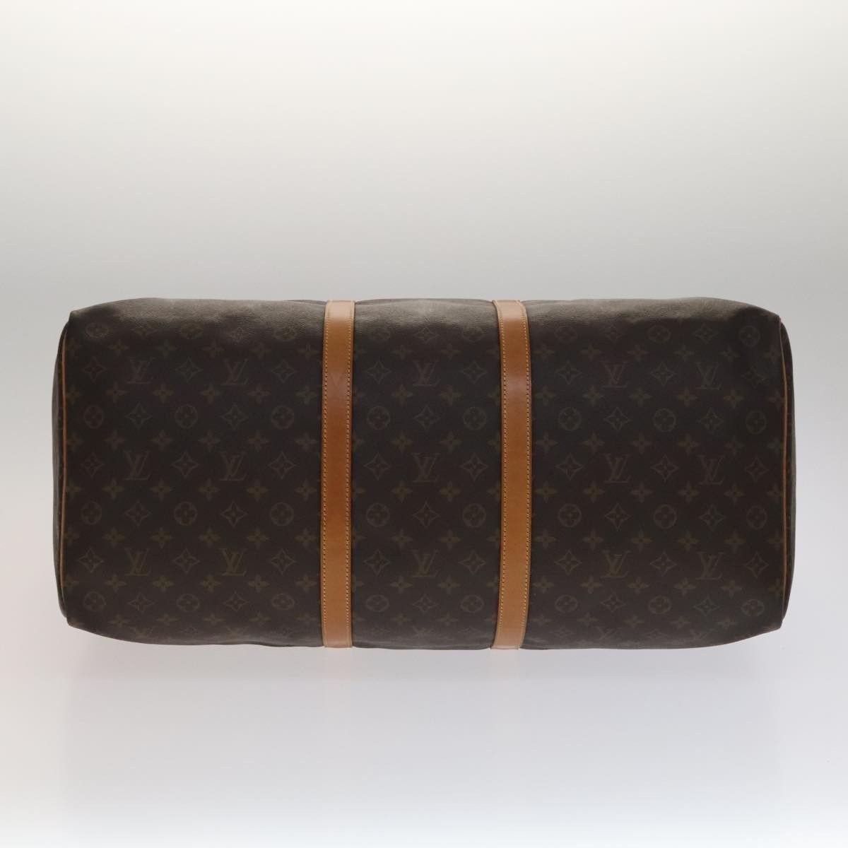 Louis Vuitton Keepall 60 Brown Canvas Travel Bag (Pre-Owned) Size ONE SIZE - 7 Thumbnail