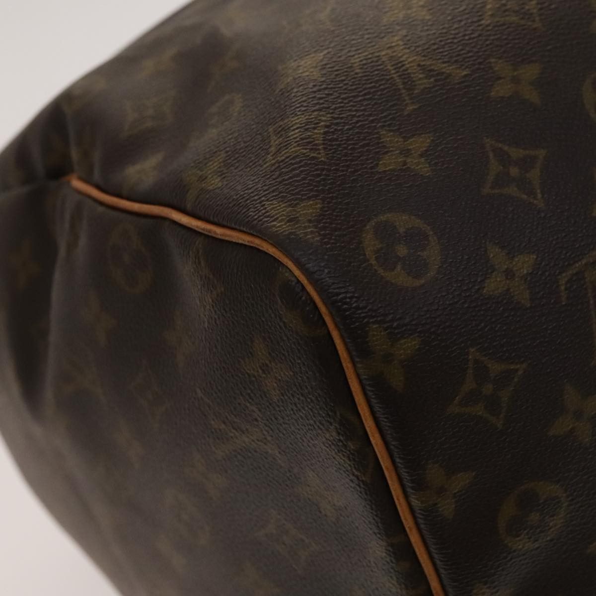 Louis Vuitton Keepall 60 Brown Canvas Travel Bag (Pre-Owned) Size ONE SIZE - 11 Thumbnail