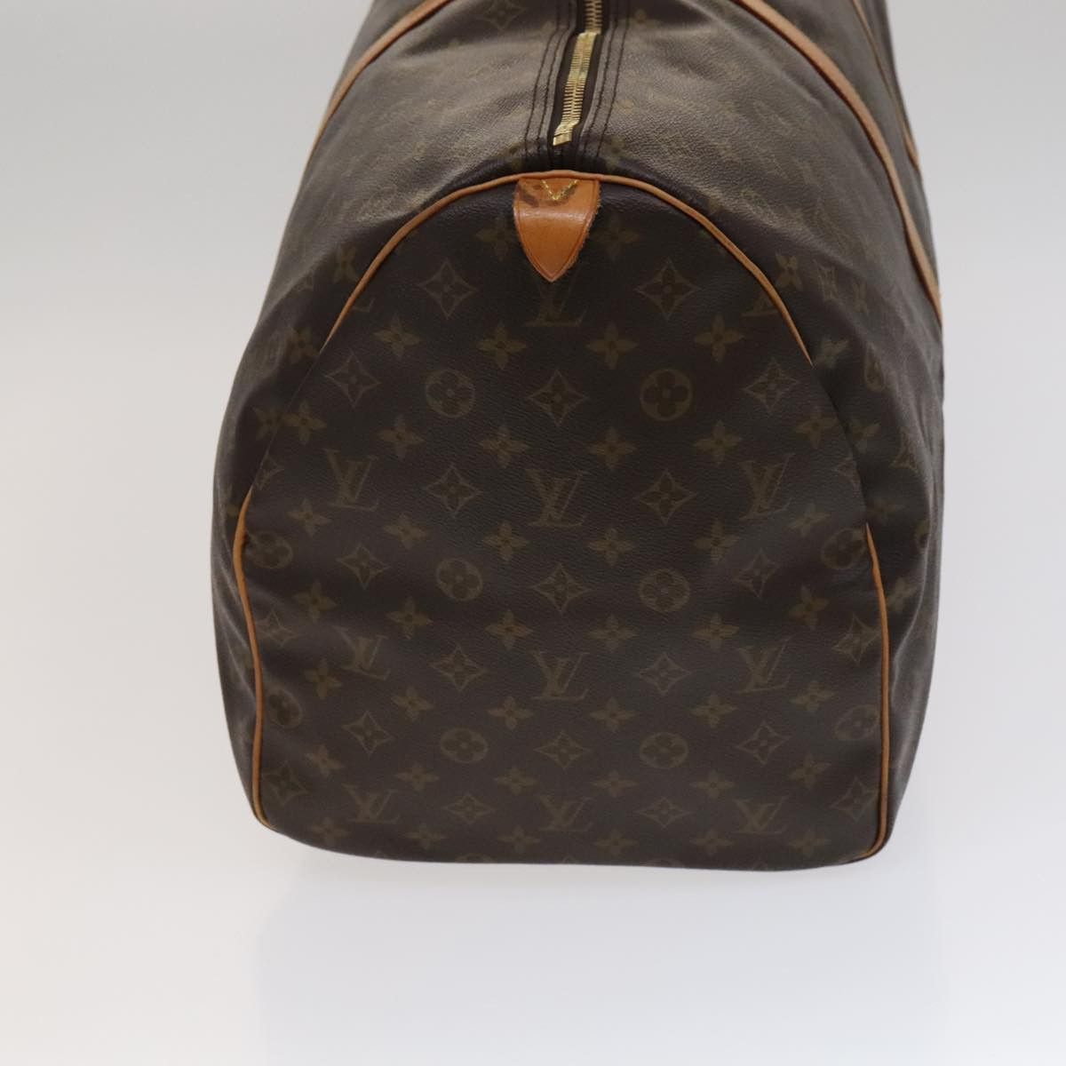 Louis Vuitton Keepall 60 Brown Canvas Travel Bag (Pre-Owned) Size ONE SIZE - 3 Thumbnail