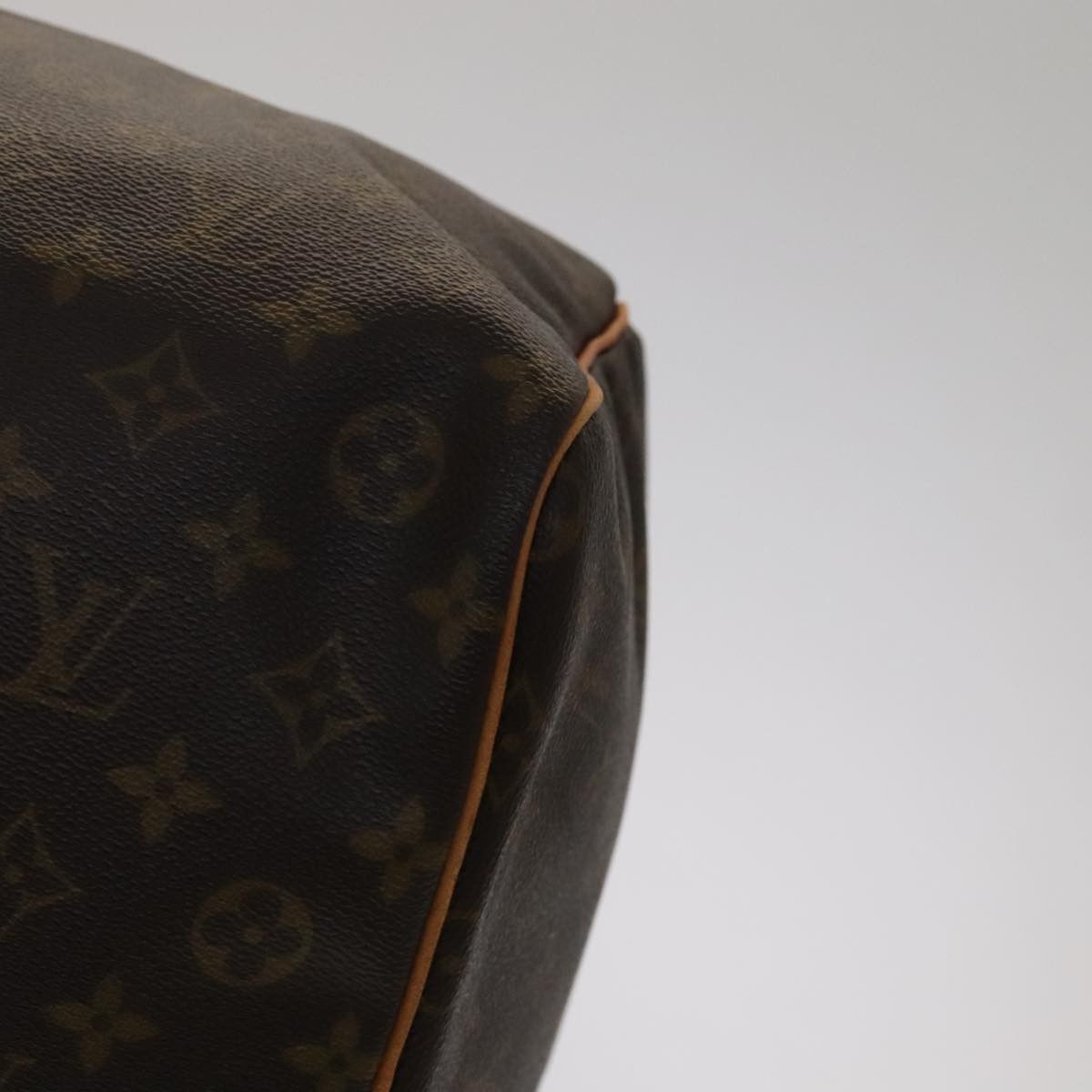 Louis Vuitton Keepall 60 Brown Canvas Travel Bag (Pre-Owned) Size ONE SIZE - 8 Thumbnail
