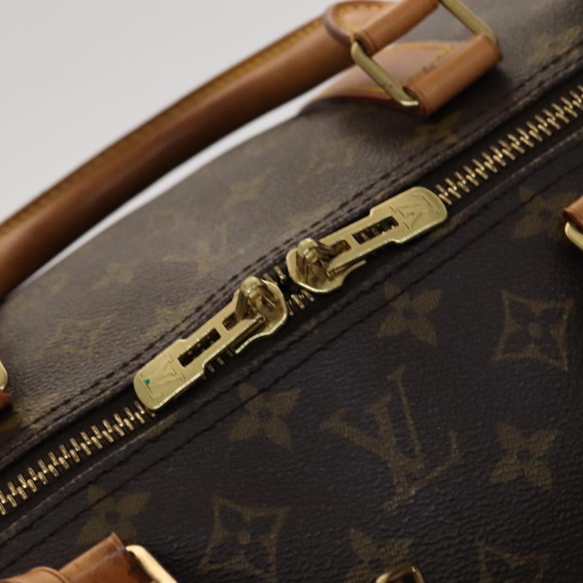 Louis Vuitton Keepall 60 Brown Canvas Travel Bag (Pre-Owned) Size ONE SIZE - 15 Thumbnail