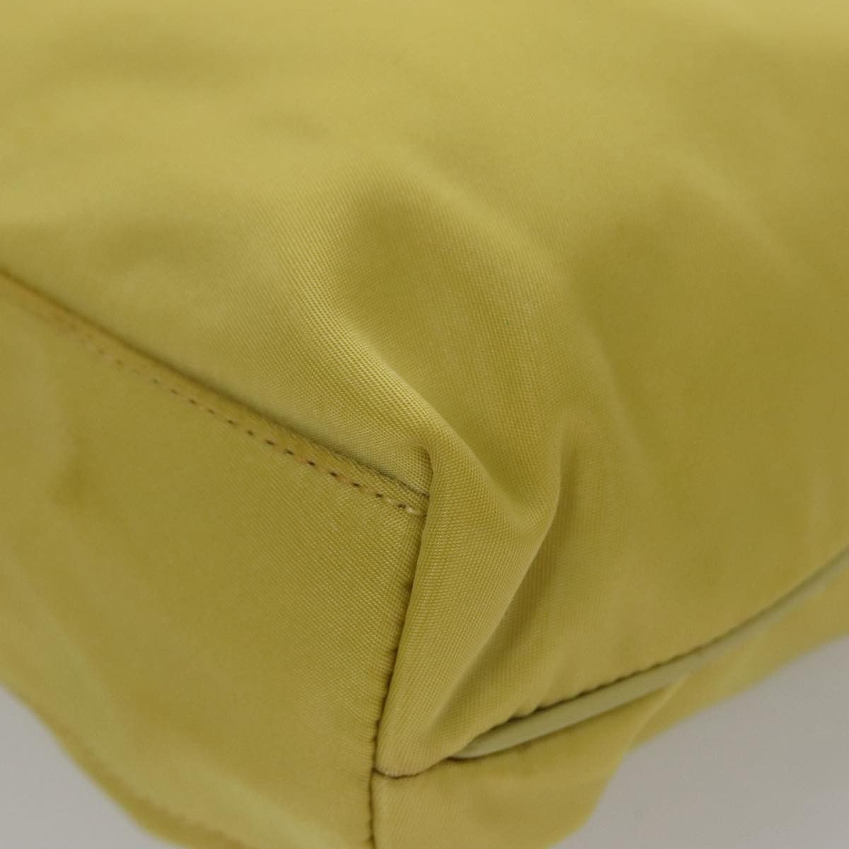 Prada Tessuto Yellow Synthetic Tote Bag (Pre-Owned) Size ONE SIZE - 10 Thumbnail