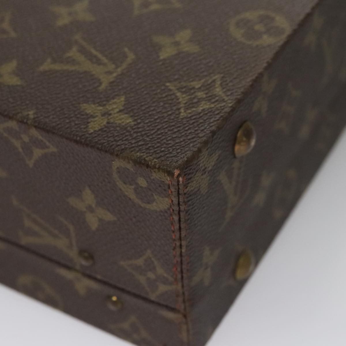 Louis Vuitton President Brown Canvas Briefcase Bag (Pre-Owned) Size ONE SIZE - 9 Thumbnail