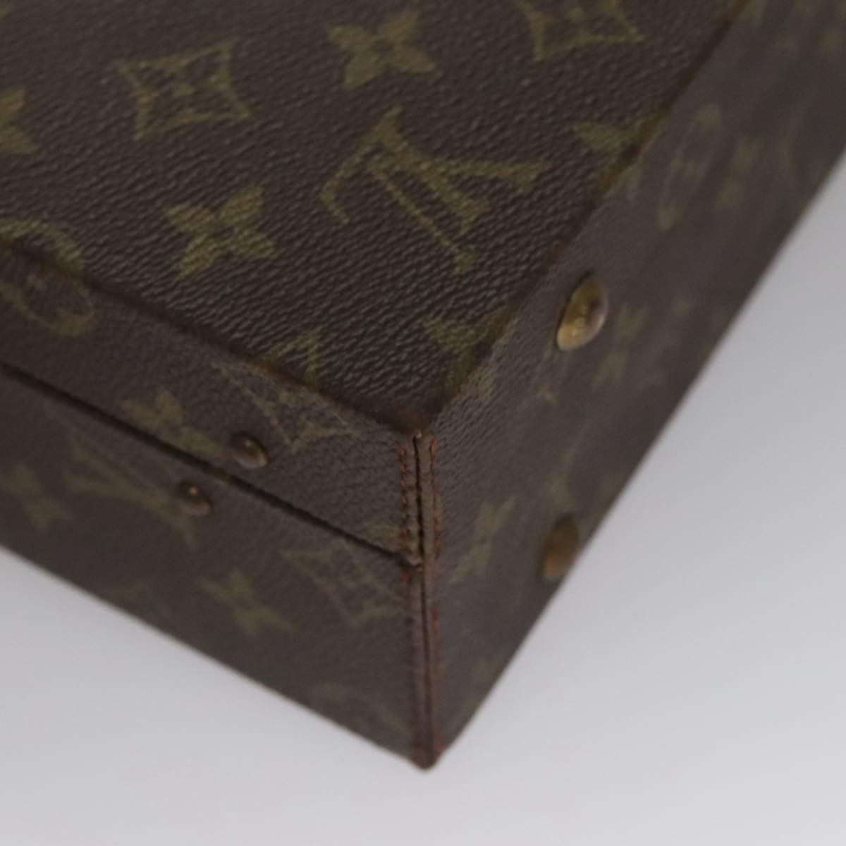 Louis Vuitton President Brown Canvas Briefcase Bag (Pre-Owned) Size ONE SIZE - 7 Thumbnail