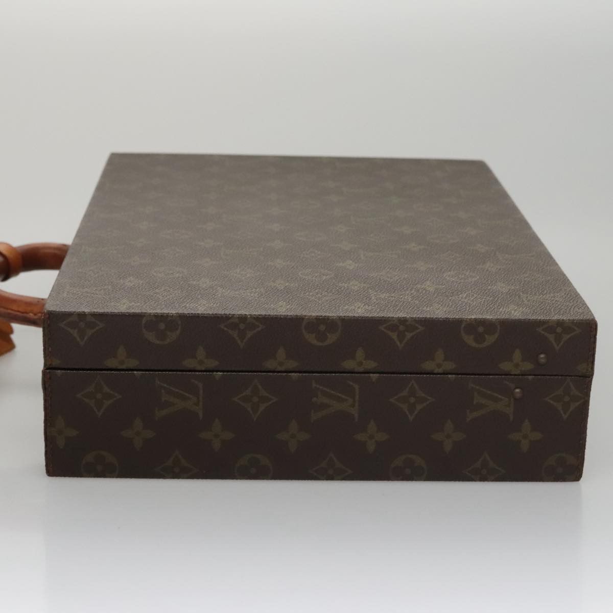 Louis Vuitton President Brown Canvas Briefcase Bag (Pre-Owned) Size ONE SIZE - 3 Thumbnail