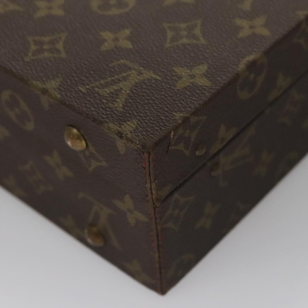 Louis Vuitton President Brown Canvas Briefcase Bag (Pre-Owned) Size ONE SIZE - 8 Thumbnail