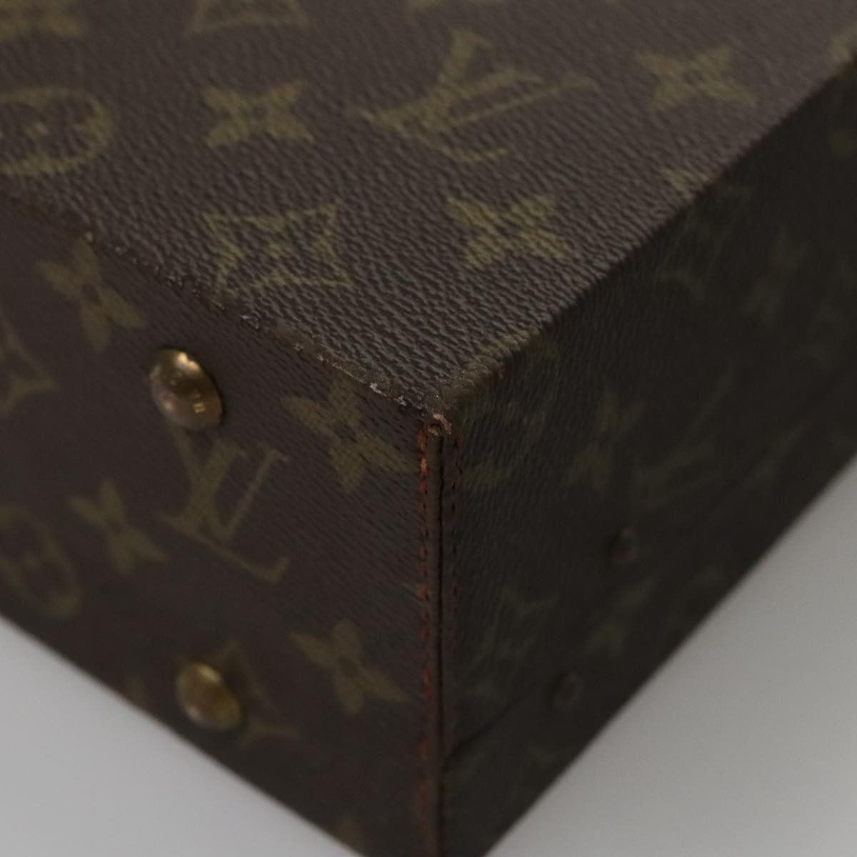 Louis Vuitton President Brown Canvas Briefcase Bag (Pre-Owned) Size ONE SIZE - 10 Thumbnail