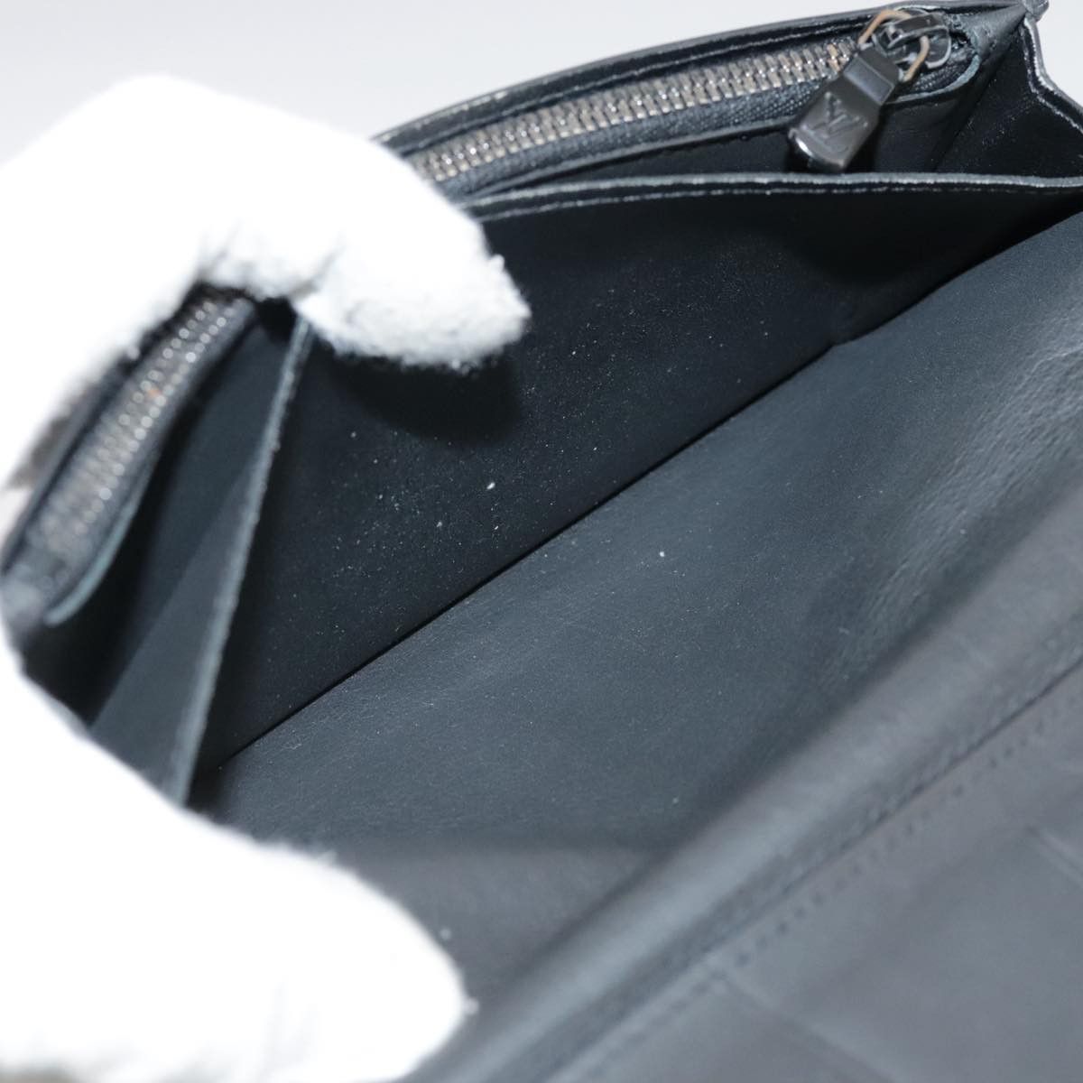 Louis Vuitton Brazza (Monogram Shadow) Black Leather Wallet (Pre-Owned) Size ONE SIZE - 19 Thumbnail