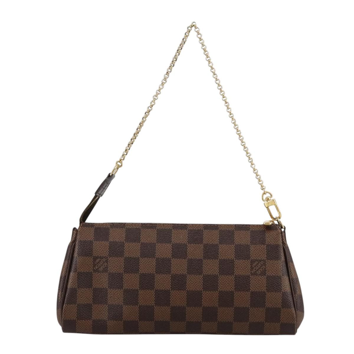 Louis Vuitton Eva Brown Canvas Clutch Bag (Pre-Owned) Size ONE SIZE - 2 Thumbnail