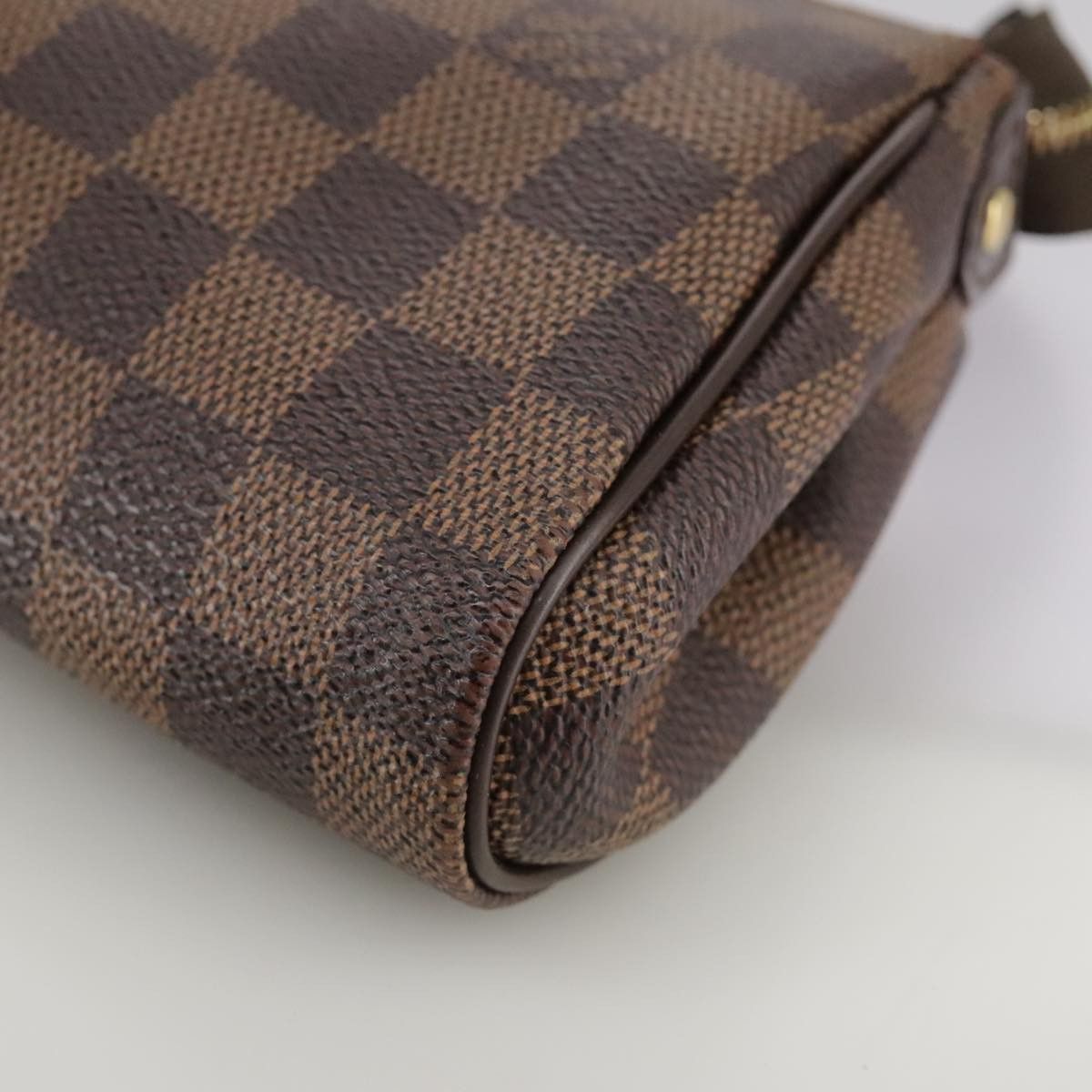 Louis Vuitton Eva Brown Canvas Clutch Bag (Pre-Owned) Size ONE SIZE - 7 Thumbnail