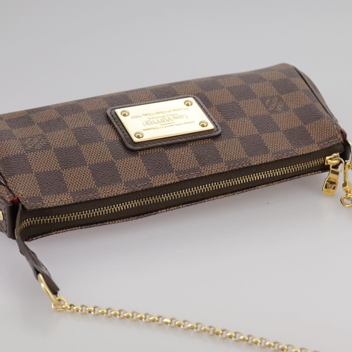 Louis Vuitton Eva Brown Canvas Clutch Bag (Pre-Owned) Size ONE SIZE - 10 Thumbnail