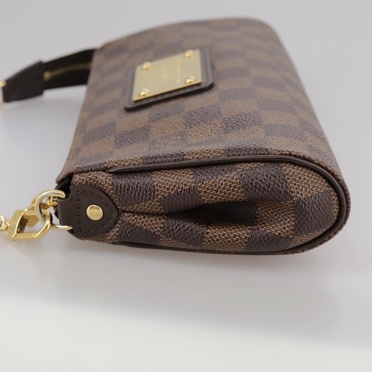 Louis Vuitton Eva Brown Canvas Clutch Bag (Pre-Owned) Size ONE SIZE - 4 Thumbnail