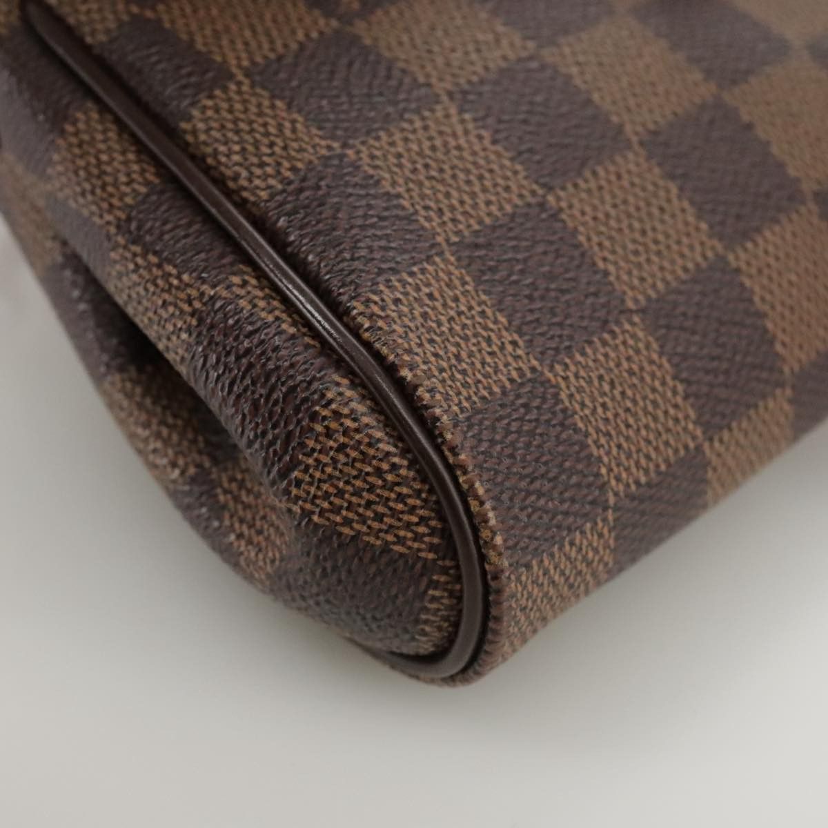 Louis Vuitton Eva Brown Canvas Clutch Bag (Pre-Owned) Size ONE SIZE - 6 Thumbnail