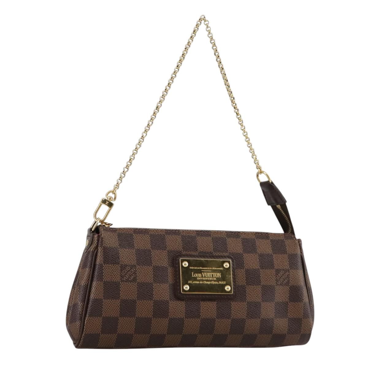 Louis Vuitton Eva Brown Canvas Clutch Bag (Pre-Owned) Size ONE SIZE - 19 Thumbnail