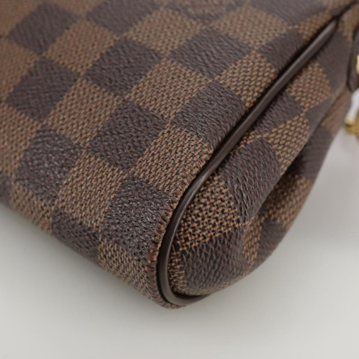 Louis Vuitton Eva Brown Canvas Clutch Bag (Pre-Owned) Size ONE SIZE - 8 Thumbnail