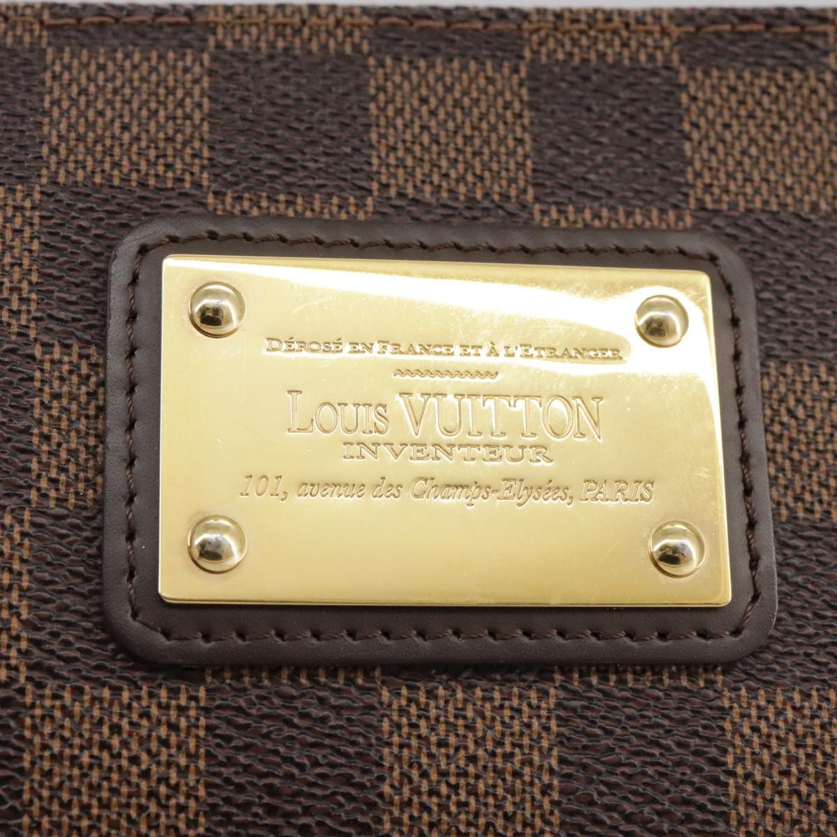 Louis Vuitton Eva Brown Canvas Clutch Bag (Pre-Owned) Size ONE SIZE - 18 Thumbnail