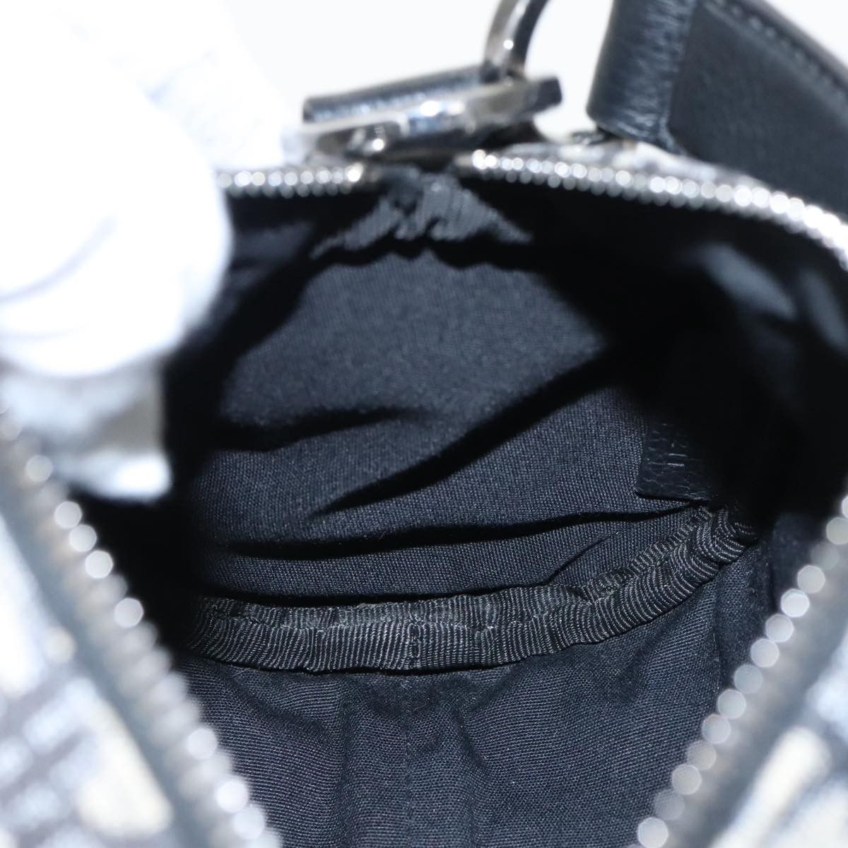 Dior Trotter Navy Canvas Shoulder Bag (Pre-Owned) Size ONE SIZE - 20 Thumbnail