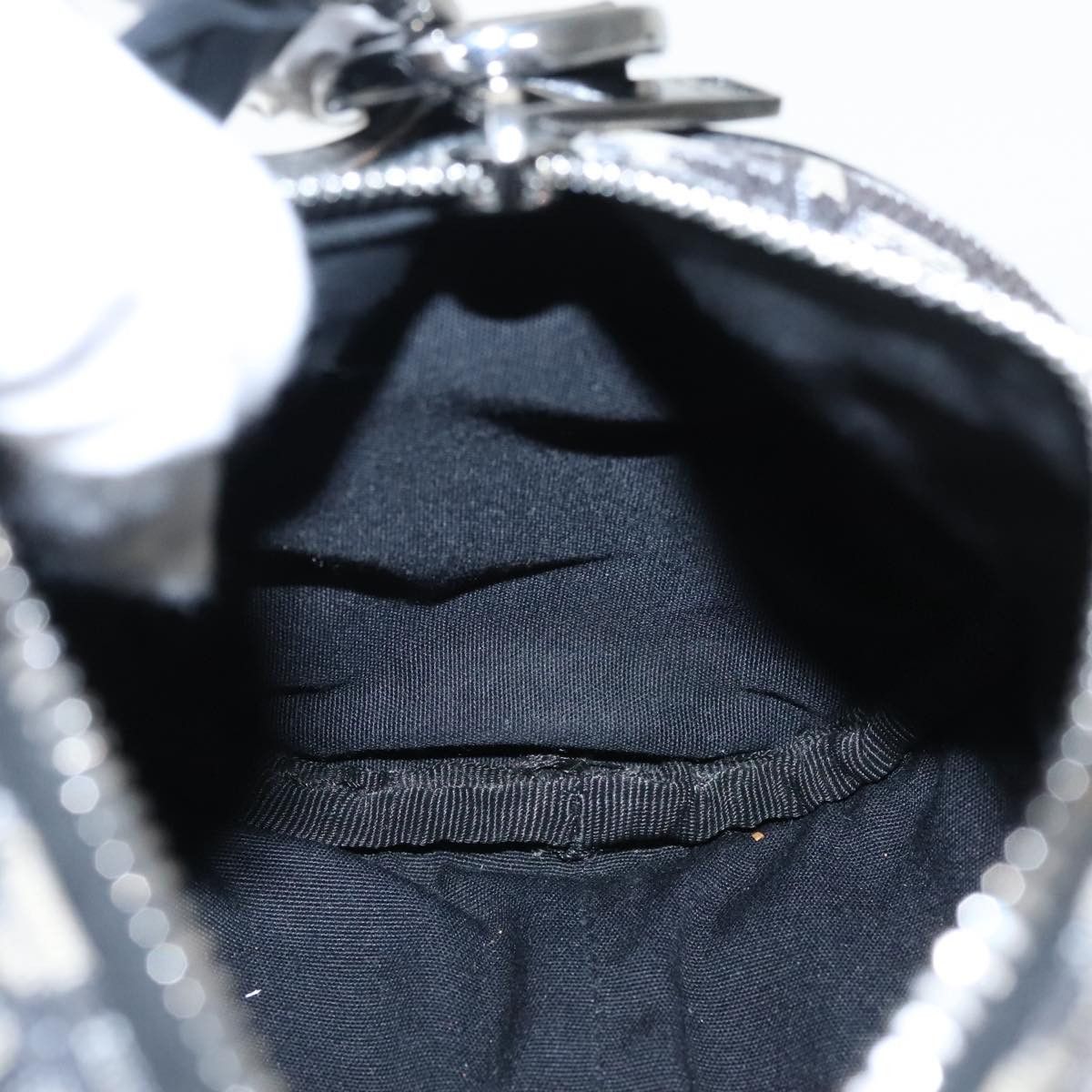 Dior Trotter Navy Canvas Shoulder Bag (Pre-Owned) Size ONE SIZE - 19 Thumbnail