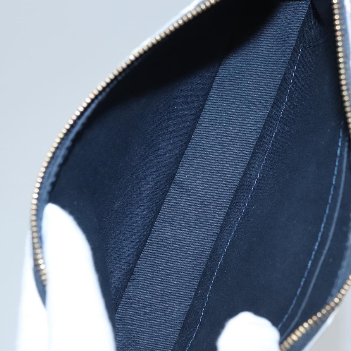 Louis Vuitton Pochette Accessoire Grey Canvas Clutch Bag (Pre-Owned) Size ONE SIZE - 12 Thumbnail
