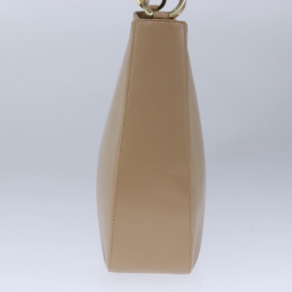 Salvatore Ferragamo Beige Leather Shoulder Bag (Pre-Owned) Size ONE SIZE - 4 Thumbnail