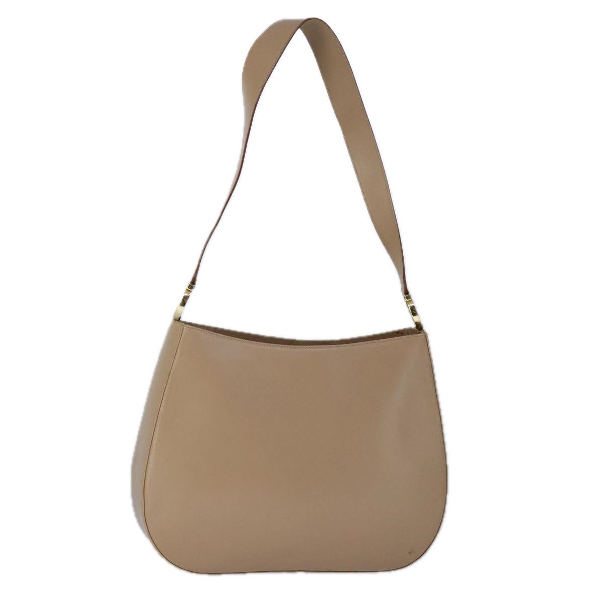 Salvatore Ferragamo Beige Leather Shoulder Bag (Pre-Owned) Size ONE SIZE - 14 Thumbnail
