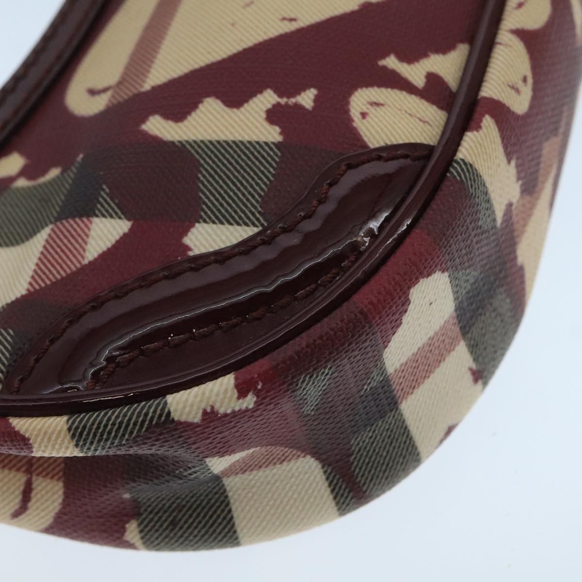 Burberry Nova Check Beige Canvas Clutch Bag (Pre-Owned) Size ONE SIZE - 8 Thumbnail