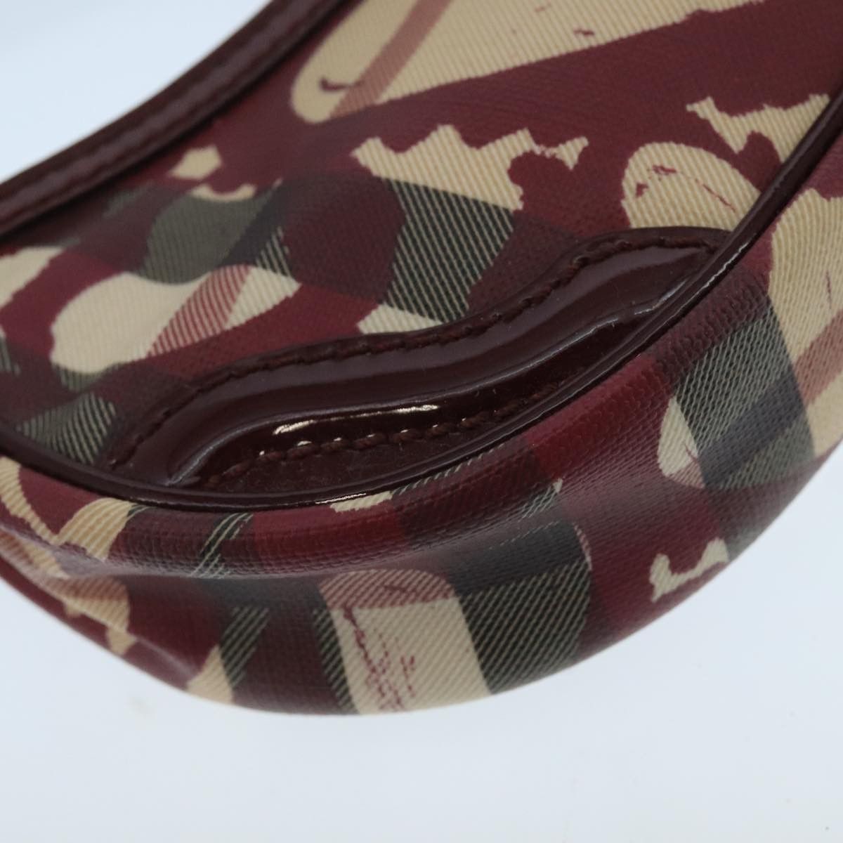 Burberry Nova Check Beige Canvas Clutch Bag (Pre-Owned) Size ONE SIZE - 10 Thumbnail