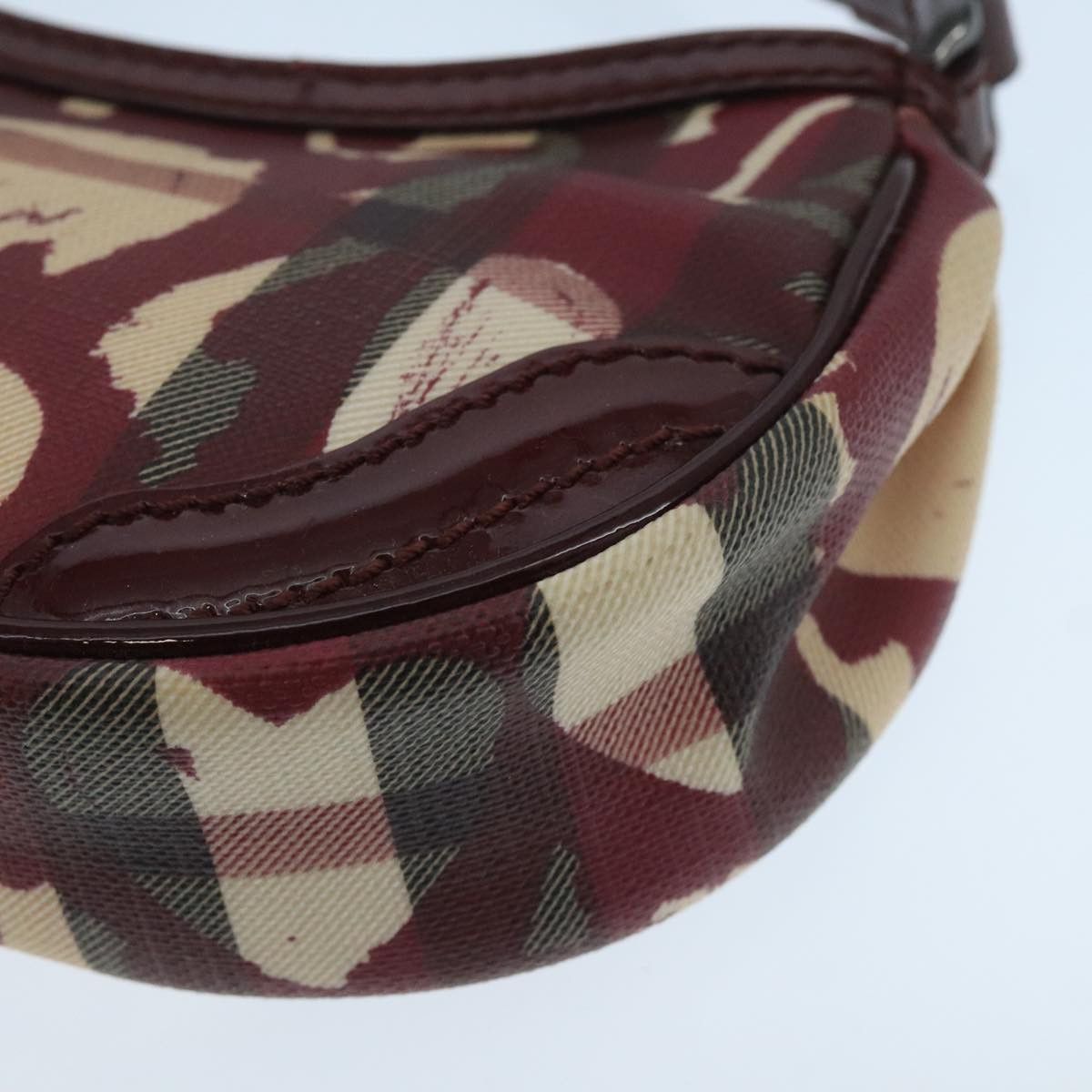 Burberry Nova Check Beige Canvas Clutch Bag (Pre-Owned) Size ONE SIZE - 9 Thumbnail