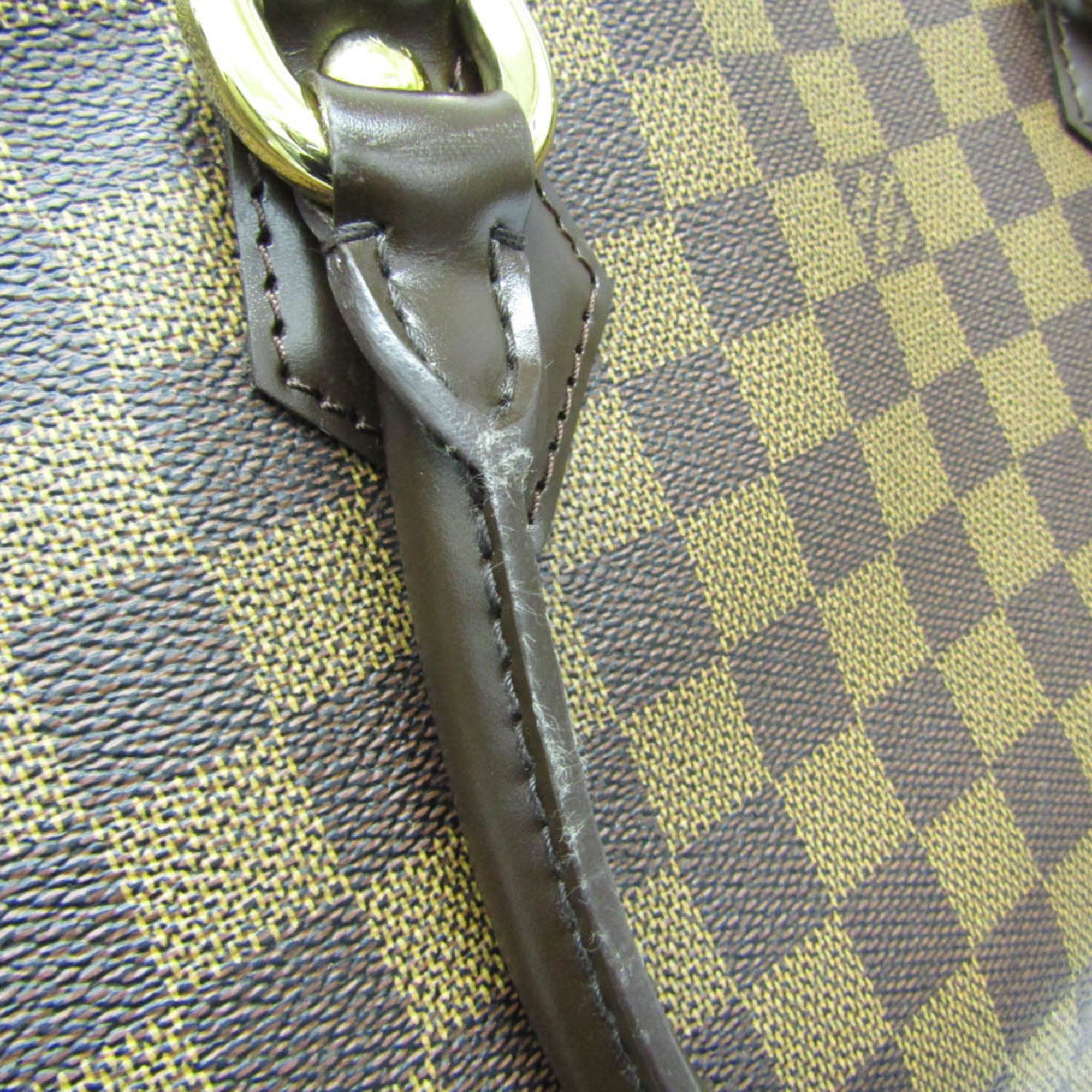 Louis Vuitton Brown Canvas Handbag (Pre-Owned) Size ONE SIZE - 9 Thumbnail