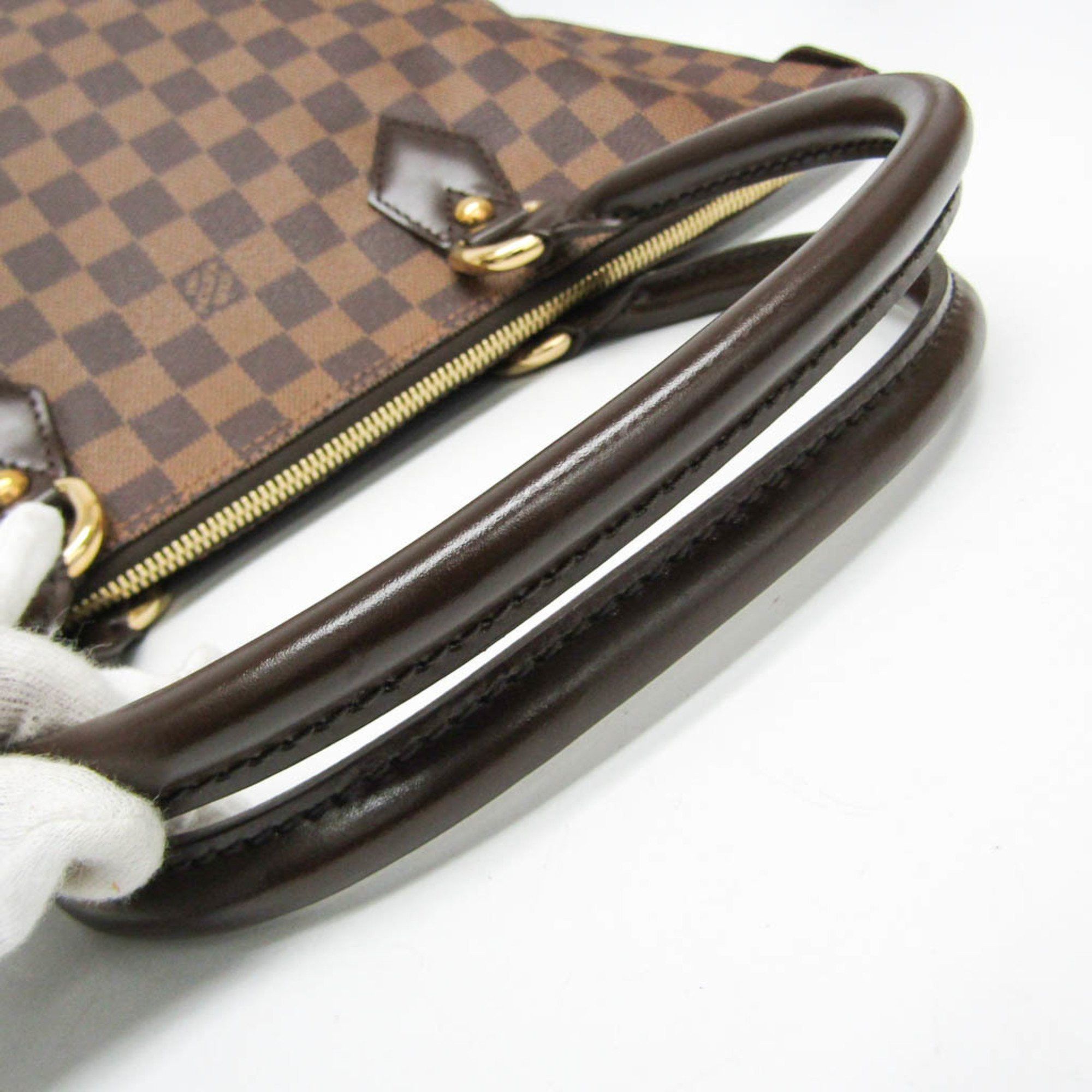 Louis Vuitton Brown Canvas Handbag (Pre-Owned) Size ONE SIZE - 3 Thumbnail