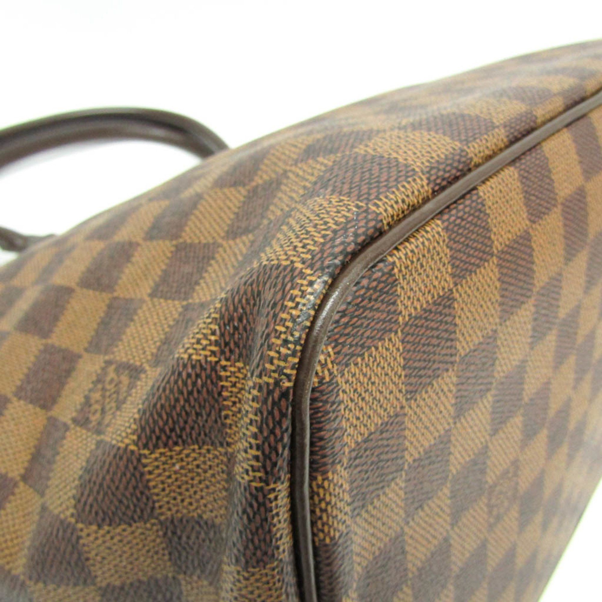 Louis Vuitton Brown Canvas Handbag (Pre-Owned) Size ONE SIZE - 4 Thumbnail