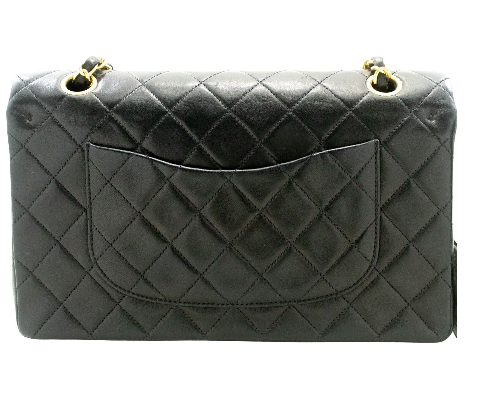 Chanel Black Leather Shoulder Bag (Pre-Owned) Size ONE SIZE - 2 Thumbnail
