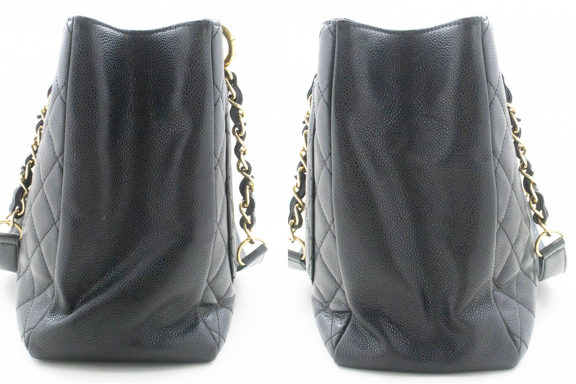 Chanel Black Leather Shoulder Bag (Pre-Owned) Size ONE SIZE - 3 Thumbnail