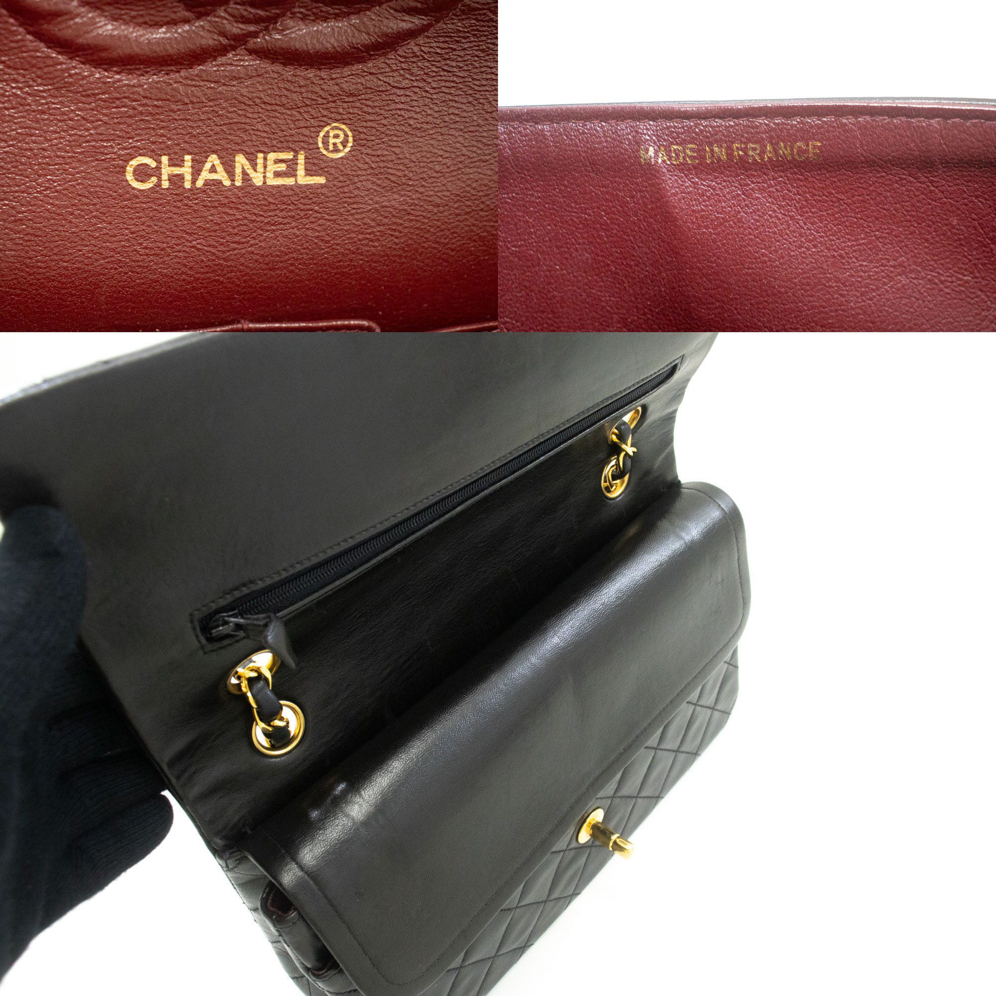 Chanel Black Leather Shoulder Bag (Pre-Owned) Size ONE SIZE - 8 Thumbnail