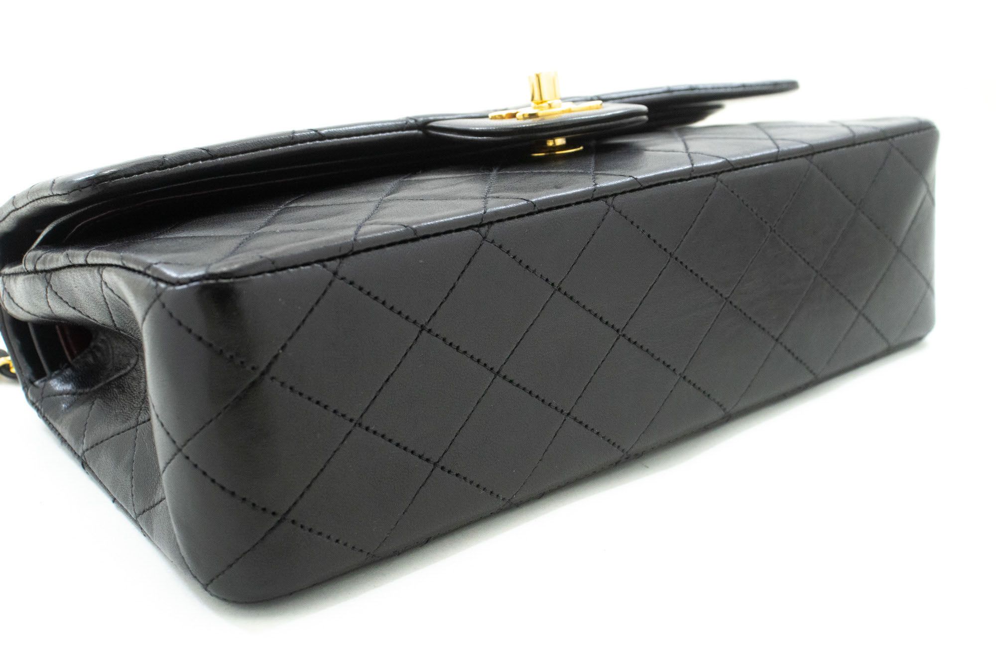 Chanel Black Leather Shoulder Bag (Pre-Owned) Size ONE SIZE - 12 Thumbnail