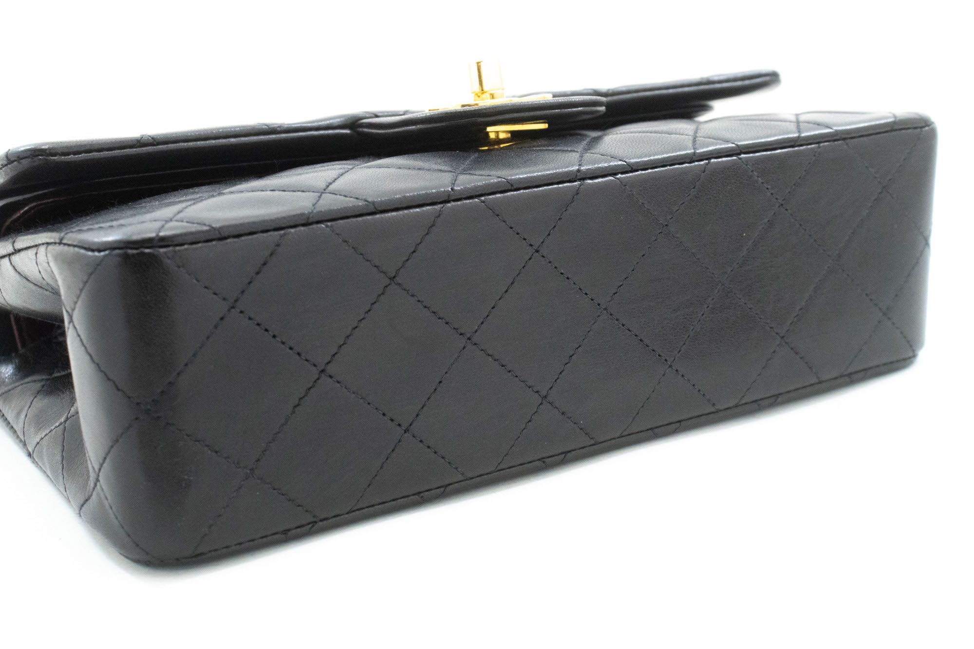 Chanel Black Leather Shoulder Bag (Pre-Owned) Size ONE SIZE - 12 Thumbnail