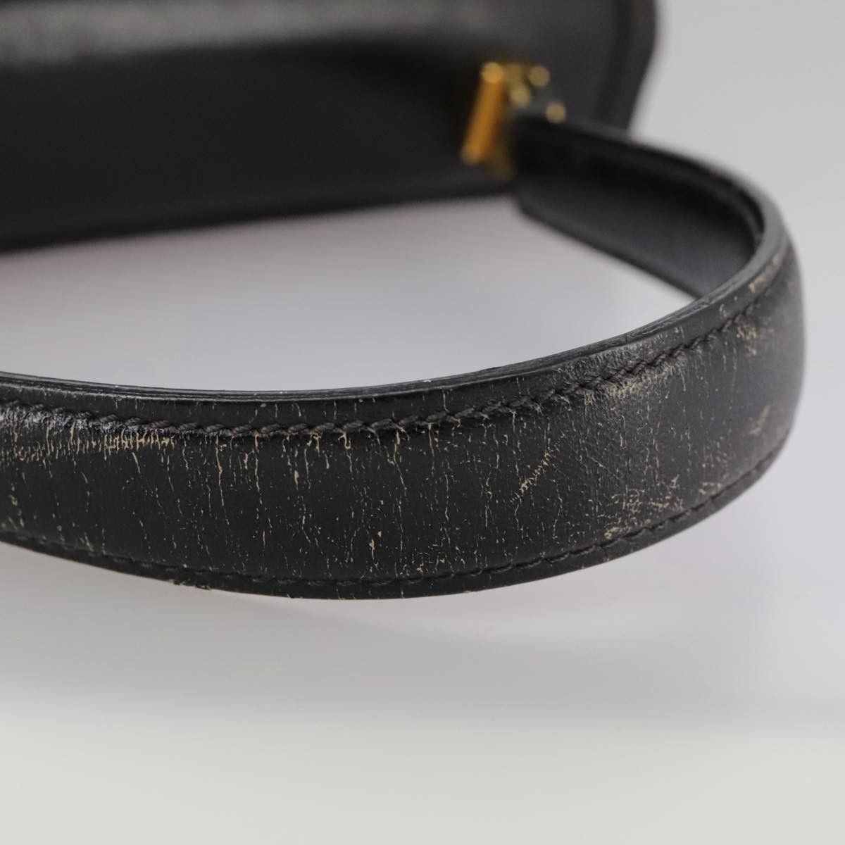 Bally Black Leather Handbag (Pre-Owned) Size ONE SIZE - 5 Thumbnail