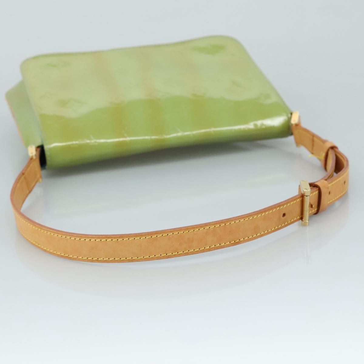 Louis Vuitton Thompson Street Green Patent Leather Shoulder Bag Size ONE SIZE - 11 Thumbnail