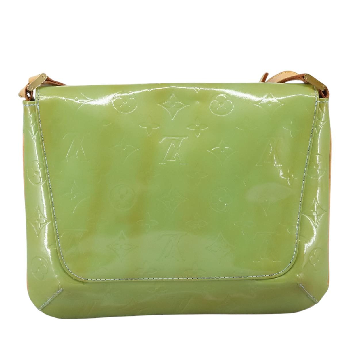 Louis Vuitton Thompson Street Green Patent Leather Shoulder Bag Size ONE SIZE - 2 Thumbnail