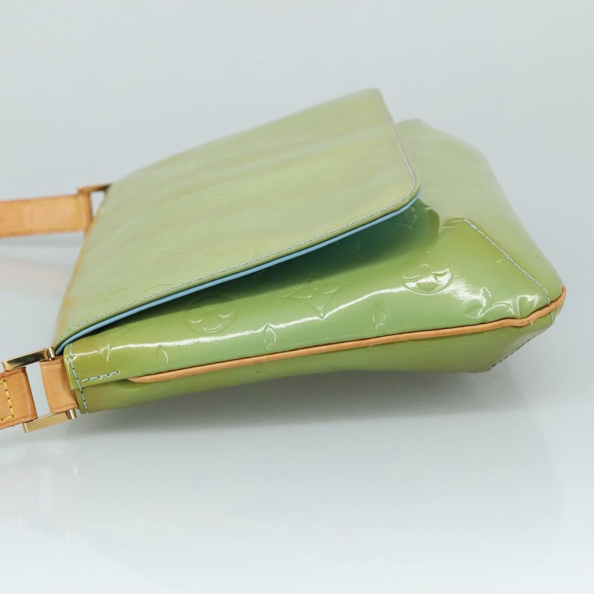 Louis Vuitton Thompson Street Green Patent Leather Shoulder Bag Size ONE SIZE - 4 Thumbnail