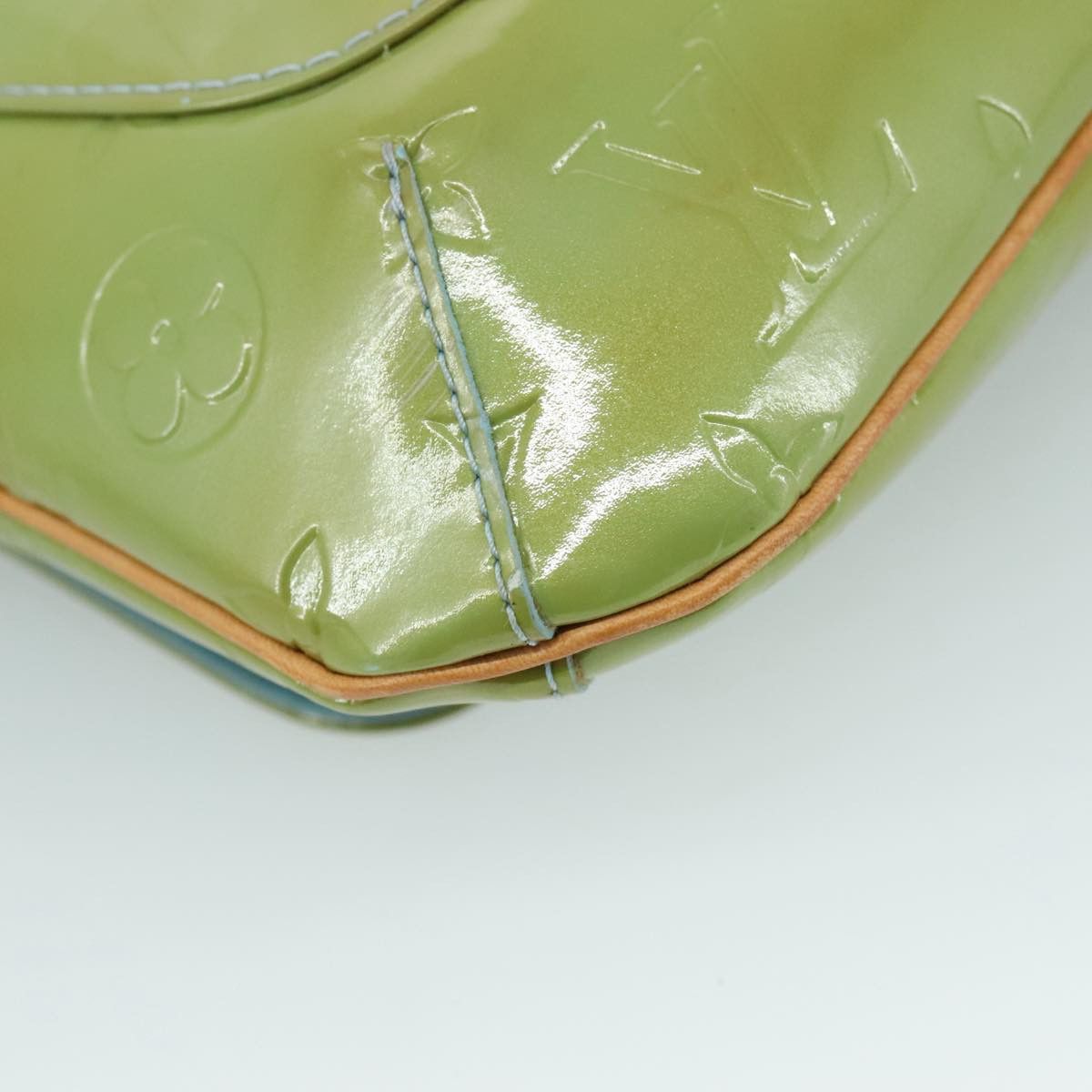Louis Vuitton Thompson Street Green Patent Leather Shoulder Bag Size ONE SIZE - 10 Thumbnail